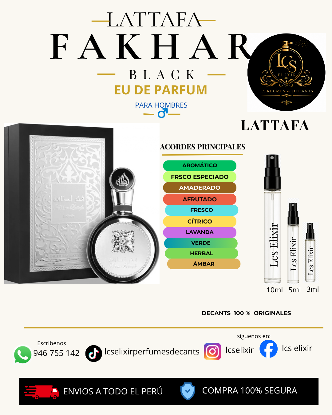 Fakhar Black de Lattafa